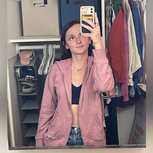 Pink Eddie Bauer sweatshirt